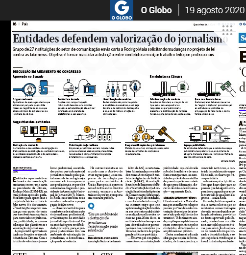 Entidades Pedem Transparência E Valorização Do Jornalismo Profissional