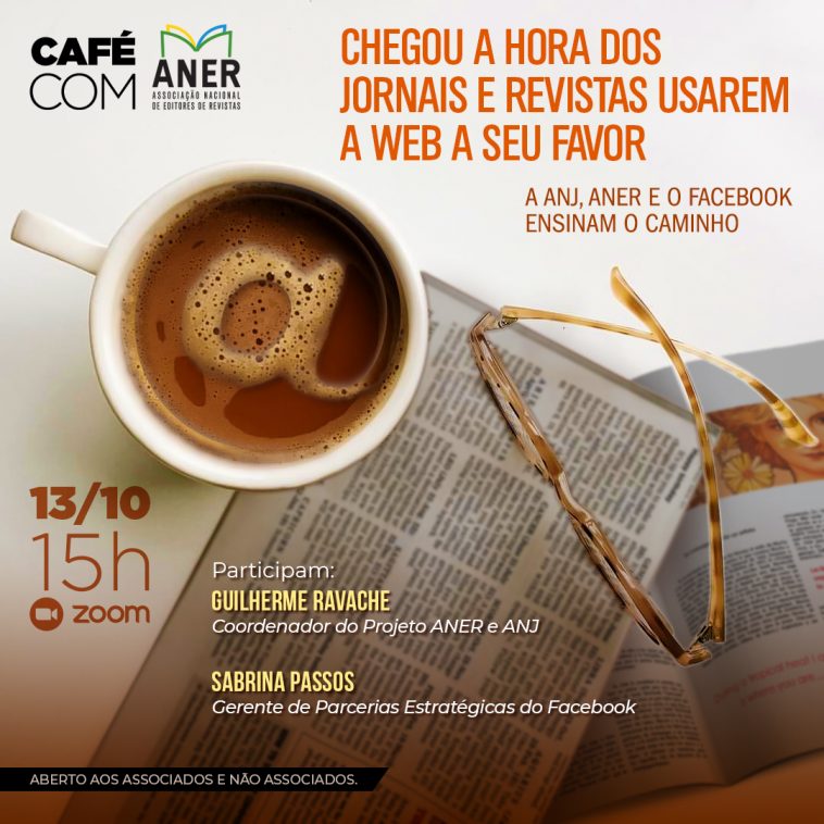 Encontro online aborda parceria da ANJ e da ANER com Facebook Journalism Project