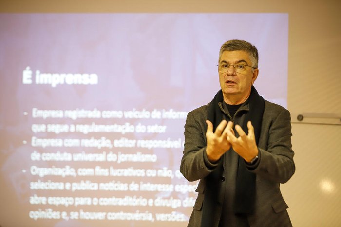 “O jornalismo tem que colaborar para o desenvolvimento da sociedade”, diz presidente da ANJ