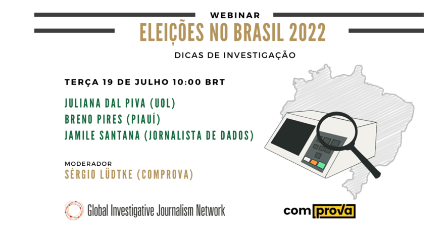 Webinar para jornalistas dá dicas de investigação sobre as eleições