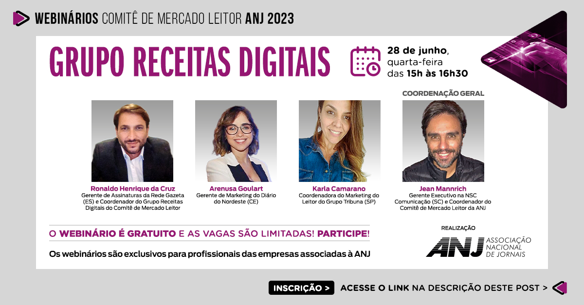 Webinário exclusivo para associados aborda receitas digitais