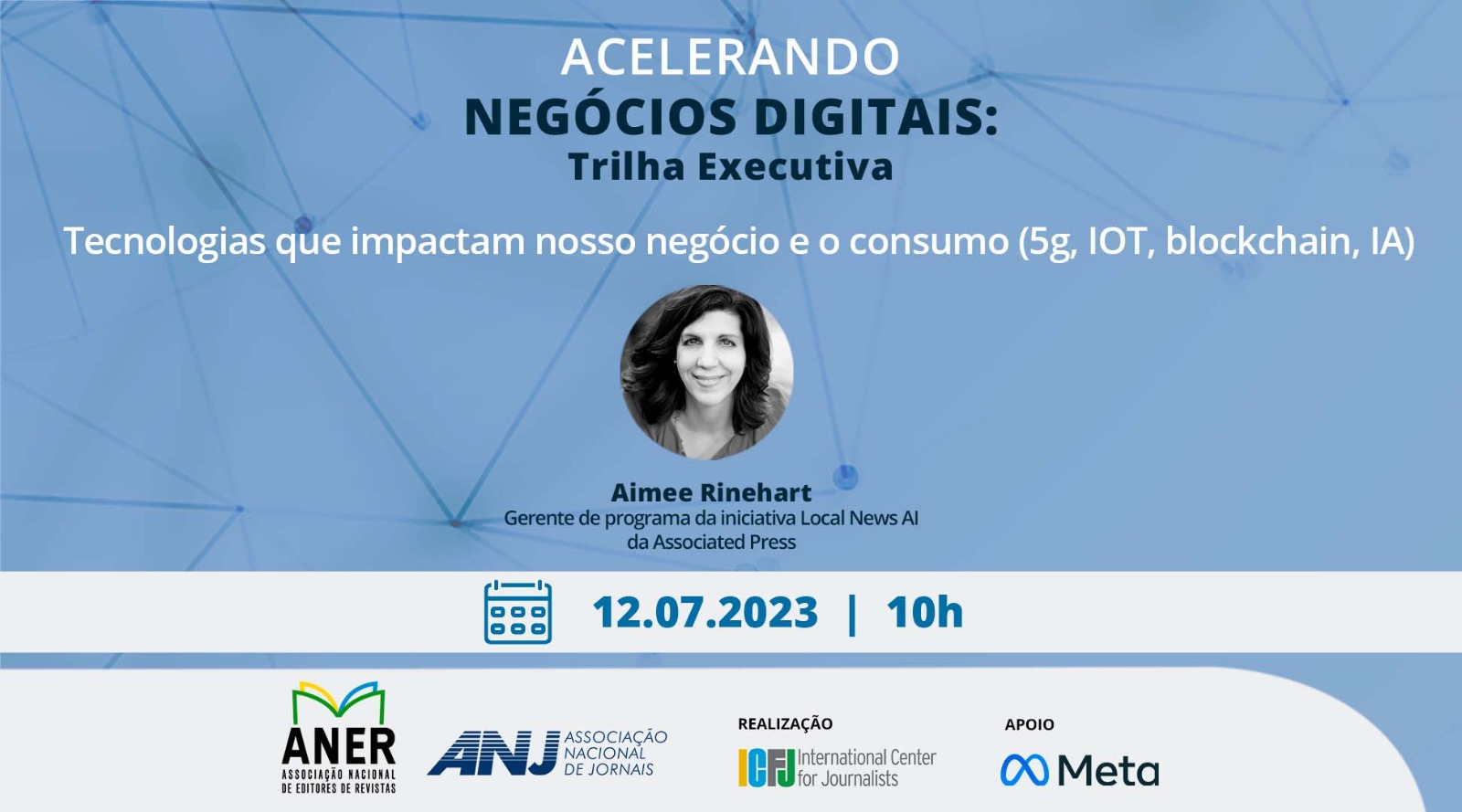 Tecnologias que impactam nosso negócio e o consumo, com Aimee Rinehart 